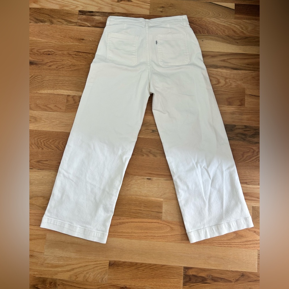 Levi’s new without tag summer white ribcage jean